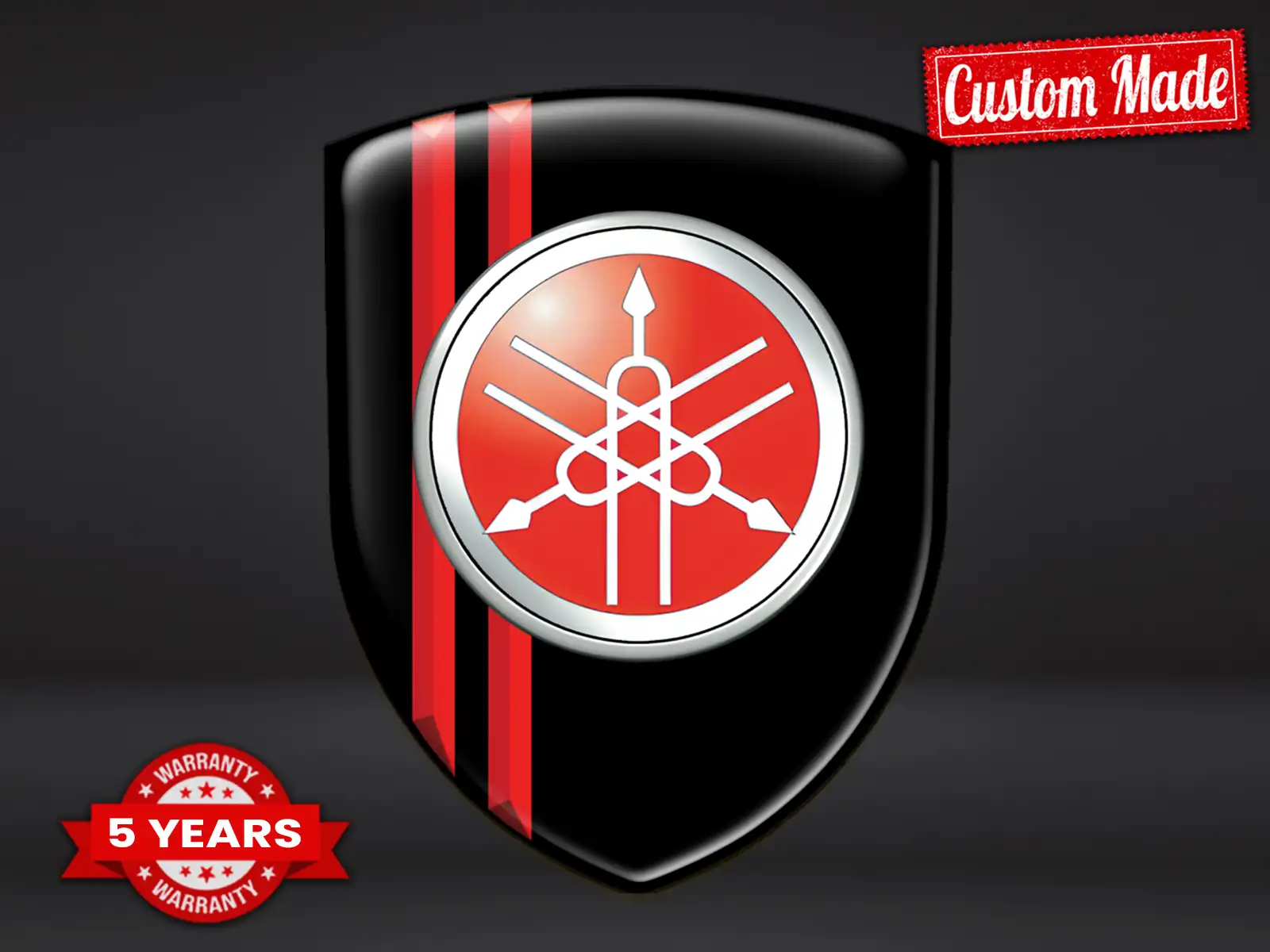 Yamaha Badges Tous Modèles Design Max Stylé Pro Résistant
